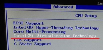 How to enable vt virtualization function in win7 system motherboard settings