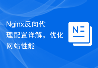 Nginx反向代理配置详解，优化网站性能