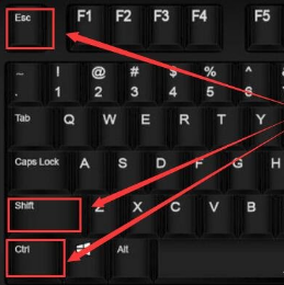 What is the computer task manager shortcut key?