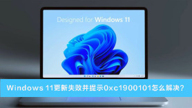 Win11更新失败并提示0xc1900101怎么办