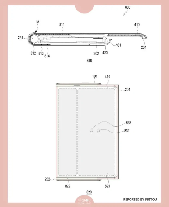 Samsung berjaya memperoleh paten untuk telefon skrol, membuka era baharu operasi satu tangan