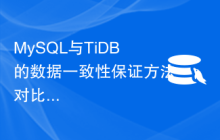 MySQL与TiDB的数据一致性保证方法对比