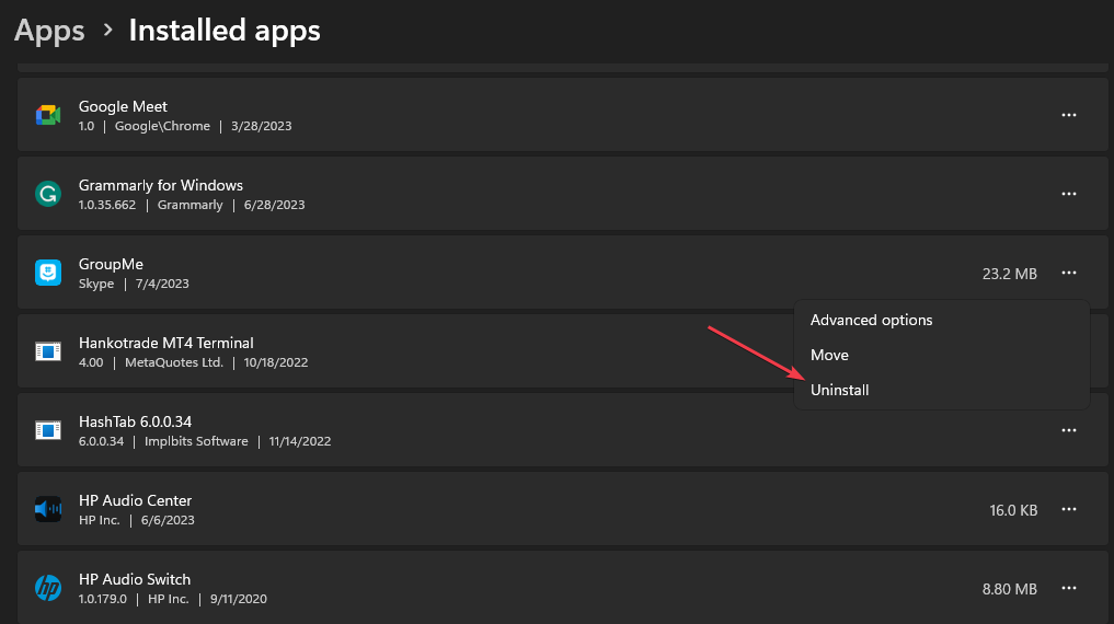 How to quickly uninstall apps from the Microsoft Store