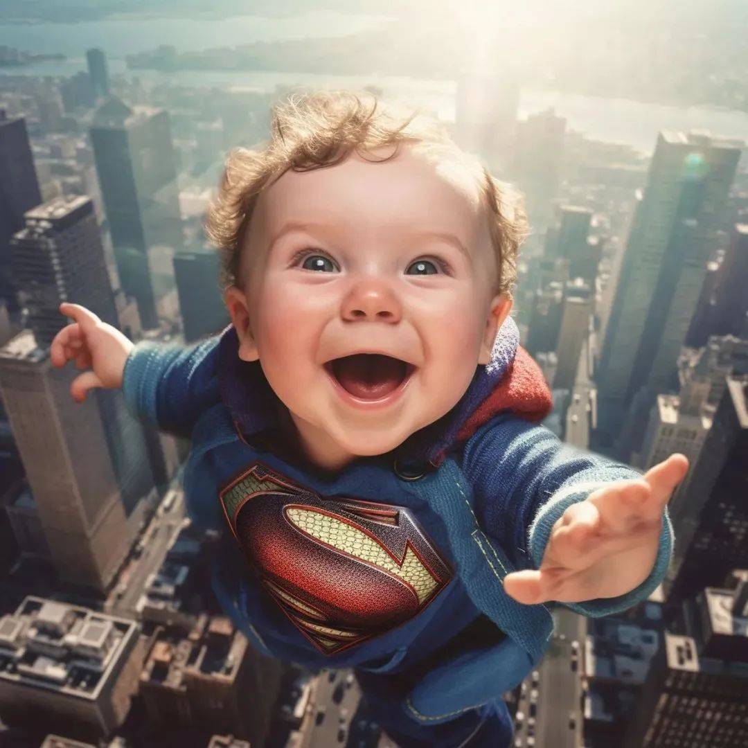 人工智能创作的“婴儿版超级英雄”，你觉得哪个最可爱
