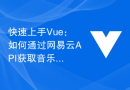 快速上手Vue：如何通过网易云API获取音乐专辑详情信息