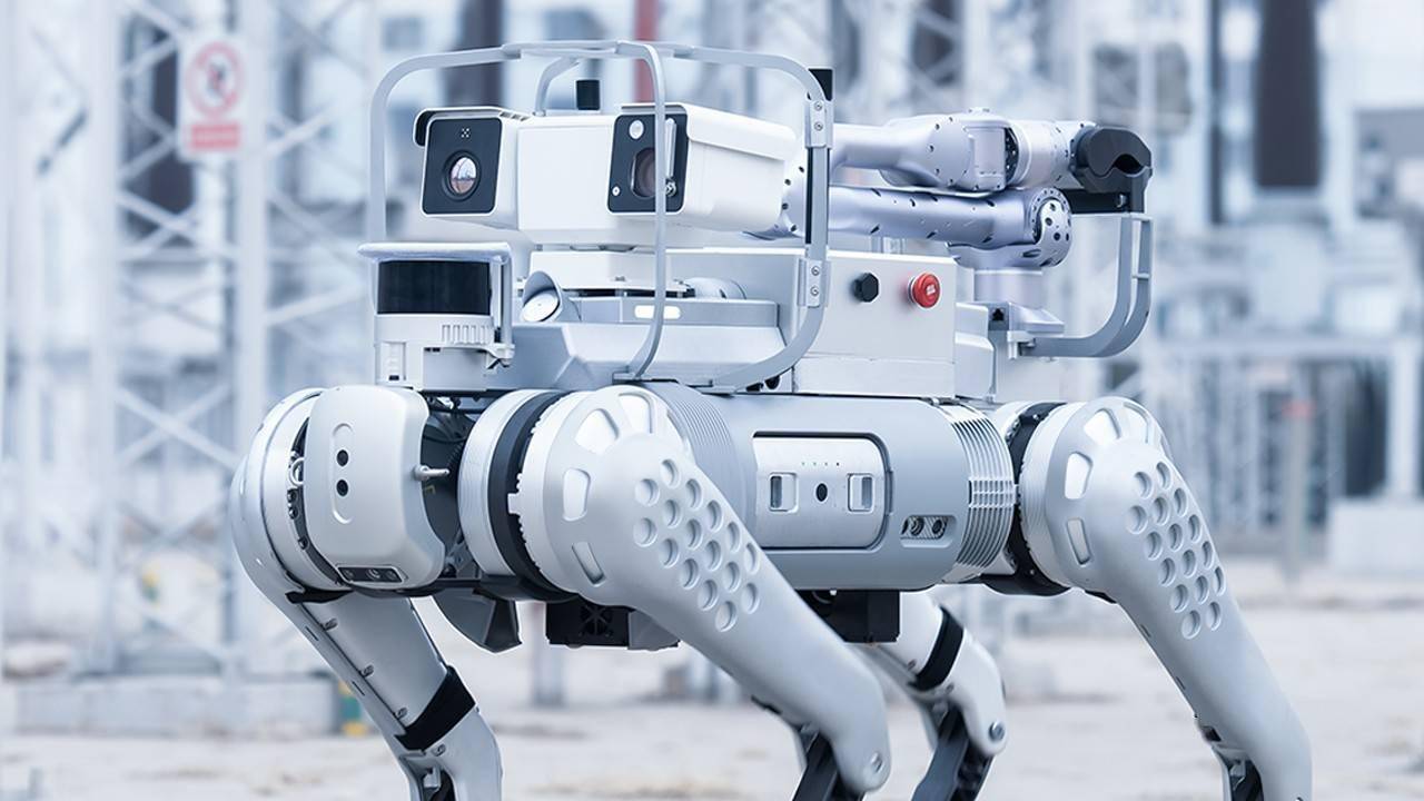 Gabungan sempurna robot pintar dan drama: Yushu robot berkaki empat B1 membantu Camel Xiangzi mencipta semula klasik