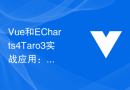 Vue和ECharts4Taro3实战应用：打造个性化的用户数据可视化报表