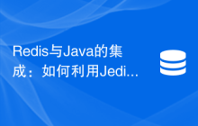 Redis与Java的集成：如何利用Jedis实现连接管理
