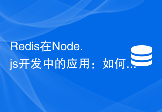 Redis在Node.js開發中的應用：如何處理大量請求