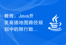 教程：Java开发高德地图路径规划中的限行数据查询功能的实现步骤