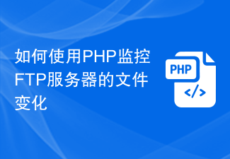 So überwachen Sie Dateiänderungen auf einem FTP-Server mit PHP