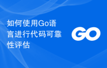 如何使用Go语言进行代码可靠性评估