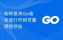 如何使用Go语言进行代码可重用性评估