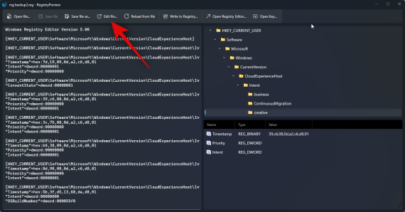 使用 Windows PowerToys 浏览和编辑注册表文件的方法详解