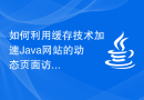 如何利用缓存技术加速Java网站的动态页面访问？