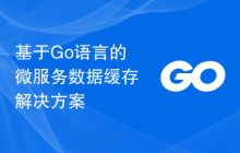 基于Go语言的微服务数据缓存解决方案