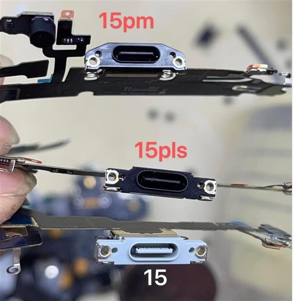 探秘iPhone 15设计蓝图：USB-C接口抢眼亮相