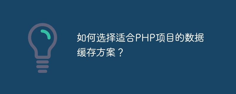 如何选择适合PHP项目的数据缓存方案？