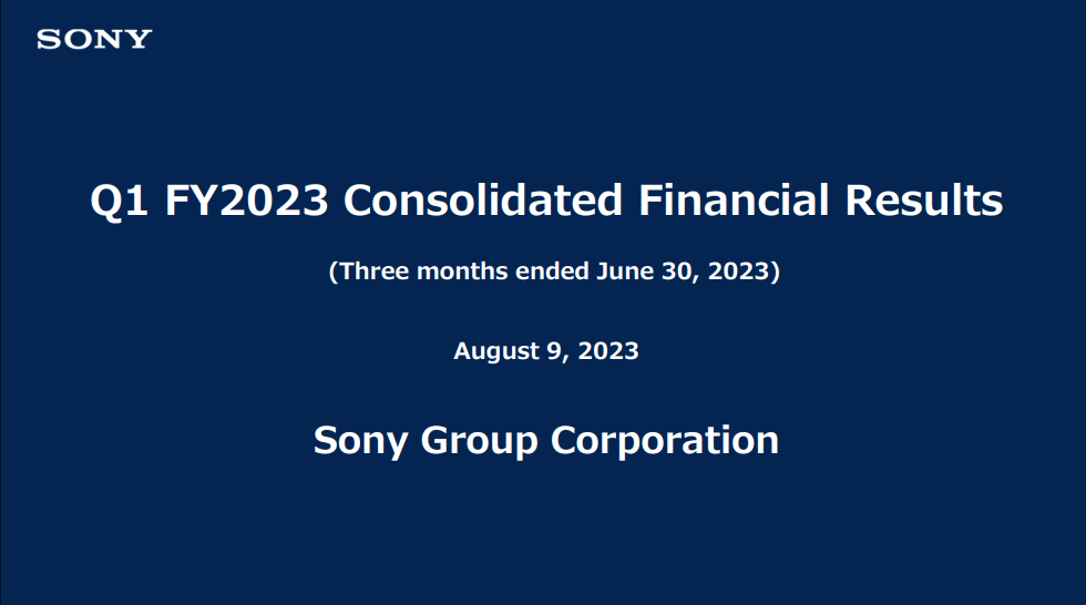 Sonys second-quarter revenue increased by 33%, and the operating profit of electronic products for the whole year is expected to reach 180 billion yen