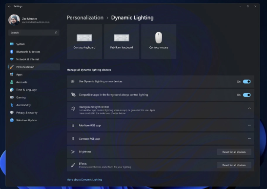 Microsoft releases new native RGB lighting management tool to inject new trend into Win11 system
