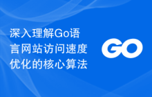 深入理解Go语言网站访问速度优化的核心算法