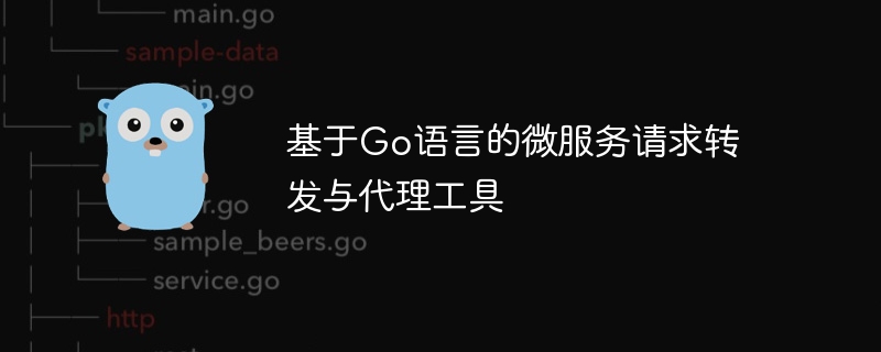 Microservice request forwarding and proxy tool based on Go language