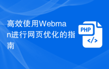高效使用Webman进行网页优化的指南
