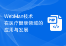 WebMan技术在医疗健康领域的应用与发展