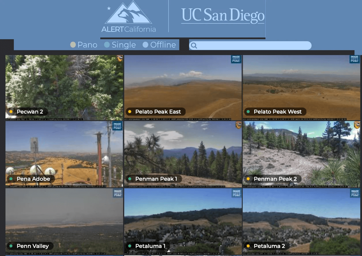 California uses AI to monitor wildfires: 1,032 cameras are connected to the Internet to scan for forest anomalies