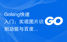 Golang快速入门：实现图片识别功能与百度AI接口对接