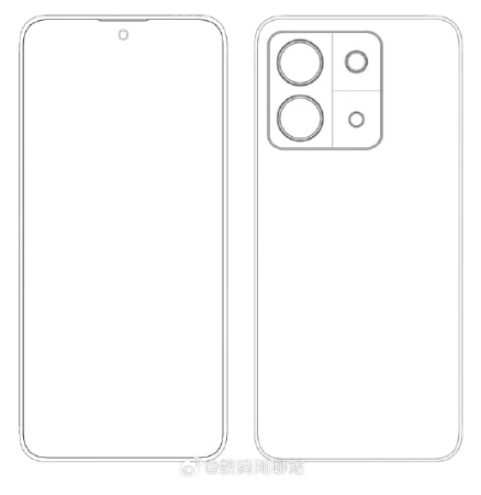 Redmi Note 13 Pro+设计概念图曝光：窄边框柔屏+方形摄像头！