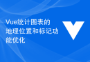 Vue统计图表的地理位置和标记功能优化