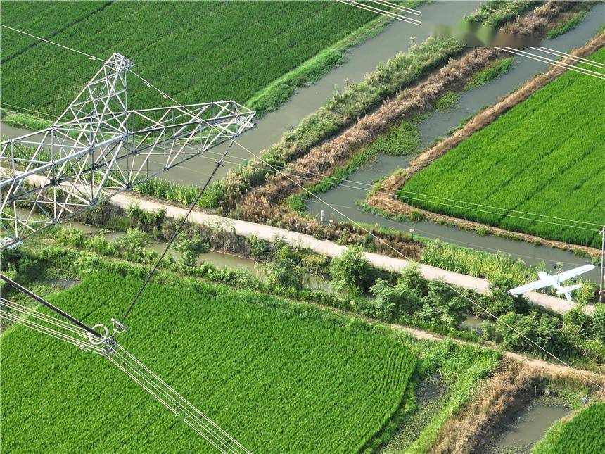 Neuer Durchbruch! Die State Grid Jingzhou Power Supply Company setzt erstmals Starrflügeldrohnen zur Inspektion von Ultrahochspannungsleitungen ein