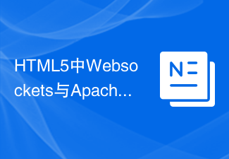 Keserasian Websockets dan pelayan Apache dalam HTML5