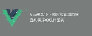 Vue框架下,如何實現動態篩選和排序的統計圖表