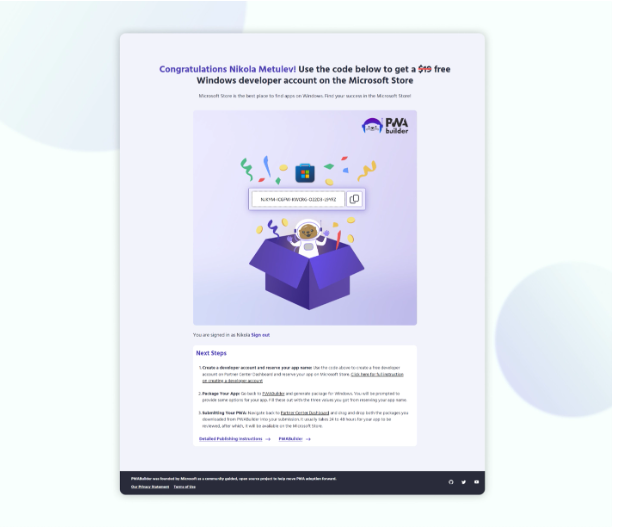 Free developer account! Microsoft joins hands with PWABuilder to promote PWA applications