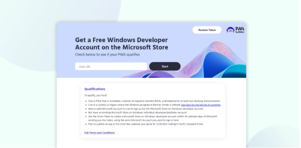 Free developer account! Microsoft joins hands with PWABuilder to promote PWA applications