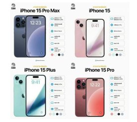 苹果新品登场:iPhone 15和iPhone 15 Pro Max功能差异解析