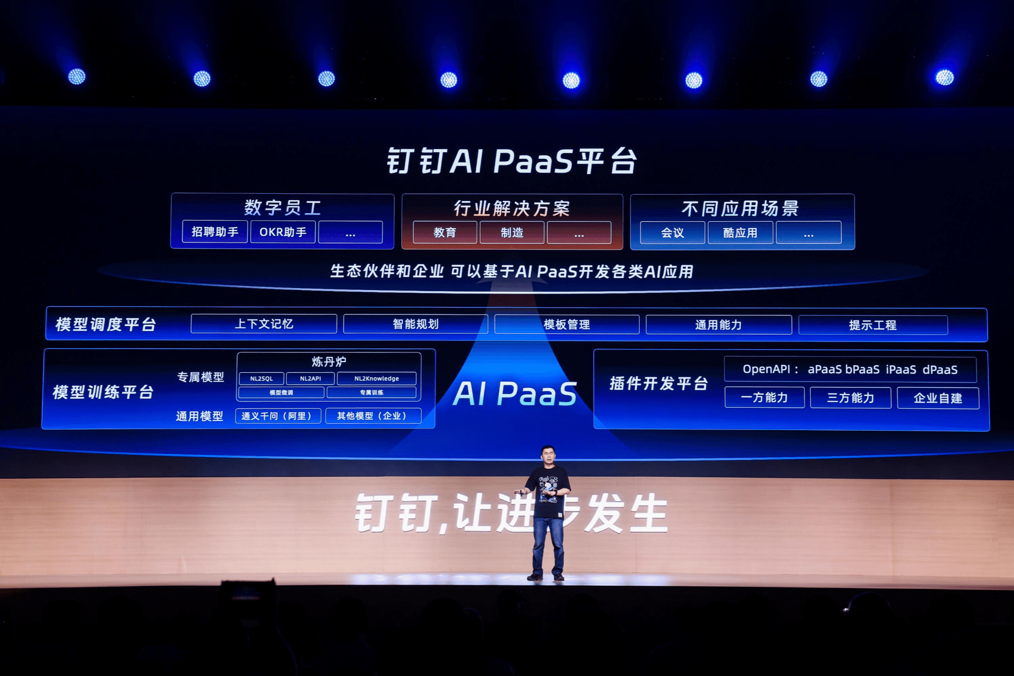 让千行百业轻松使用AI，钉钉推出智能化底座AI PaaS开放平台