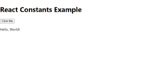 如何在 React 类中声明常量?