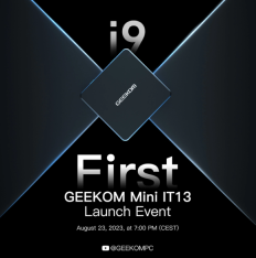 极致性能展现：积核Geekom推出搭载i9-13900H的全新迷你主机！