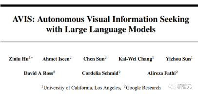 Is fine-tuning the knowledge-based image question and answer useless? Google releases search system AVIS: few samples surpass supervised PALI, and the accuracy is tripled