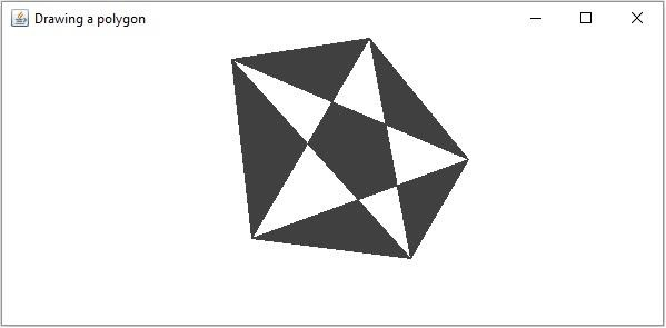 How to draw filled polygons in OpenCV using Java?