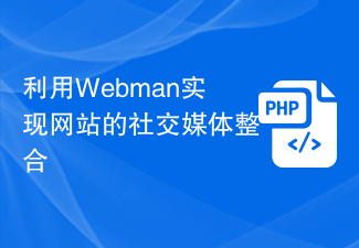 Webman を使用して Web サイトにソーシャル メディア統合を実装する