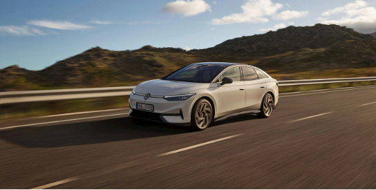 The German factory goes into production, and Volkswagen launches its flagship pure electric sedan ID.7!