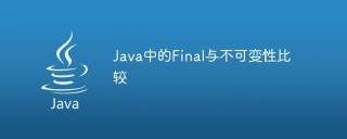 Final vs Immutability Comparison in Java