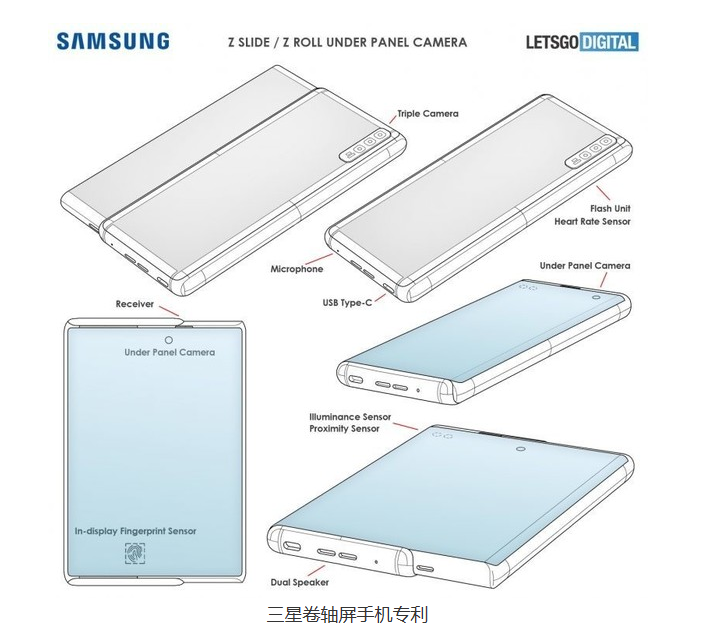 Samsung’s latest breakthrough in 2025: The scroll-screen mobile phone’s borderless design makes a shocking debut