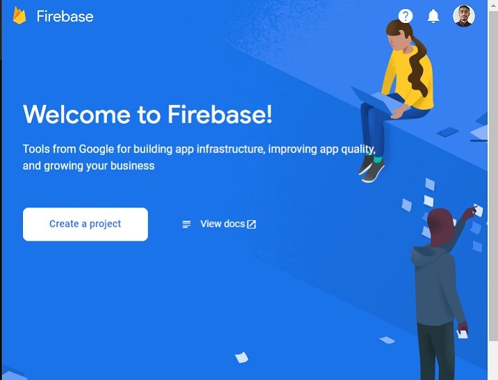 Firebase get url