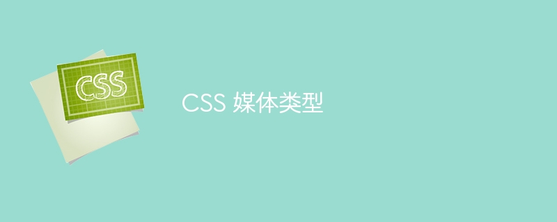 CSS 媒体类型