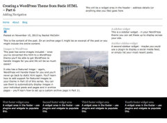 增强 WordPress 主题中的导航:转换静态 HTML